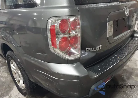 2007 Honda Pilot Lx из США, поврежденный, VIN 2HKYF18107H504159